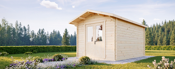 small wooden structures