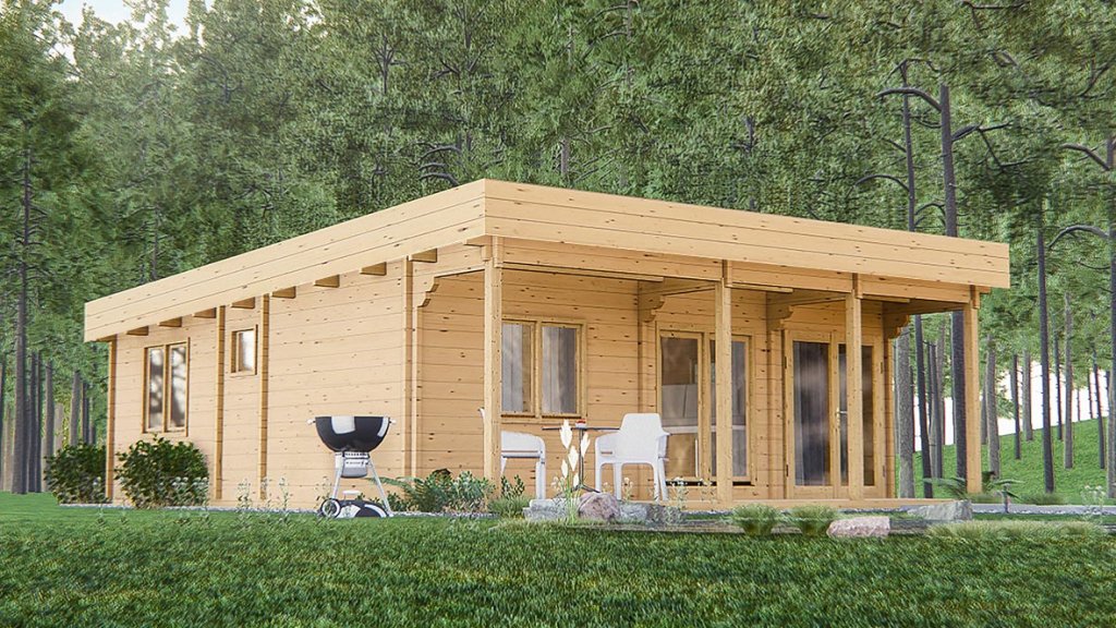 Scandinavian log cabin Burgas