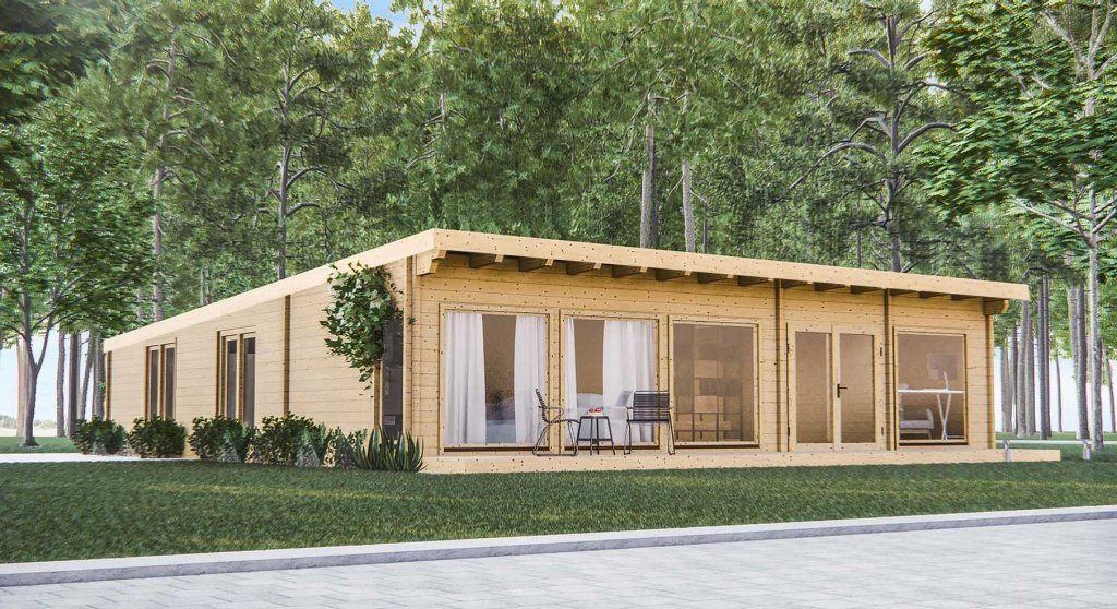 Multi-bedroom log cabin Kare